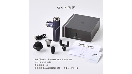 WAVEWAVE フェイシャルリリースガンリトル ブラック | 茨城県つくば