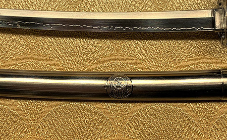 精密日本刀 『鶴丸国永』 鞘・鍔・柄付 （ 日本刀 レプリカ 民芸品