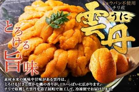うに 200g ウニ チリ産雲丹 北海道 3209 | 北海道弟子屈町 | ふるさと