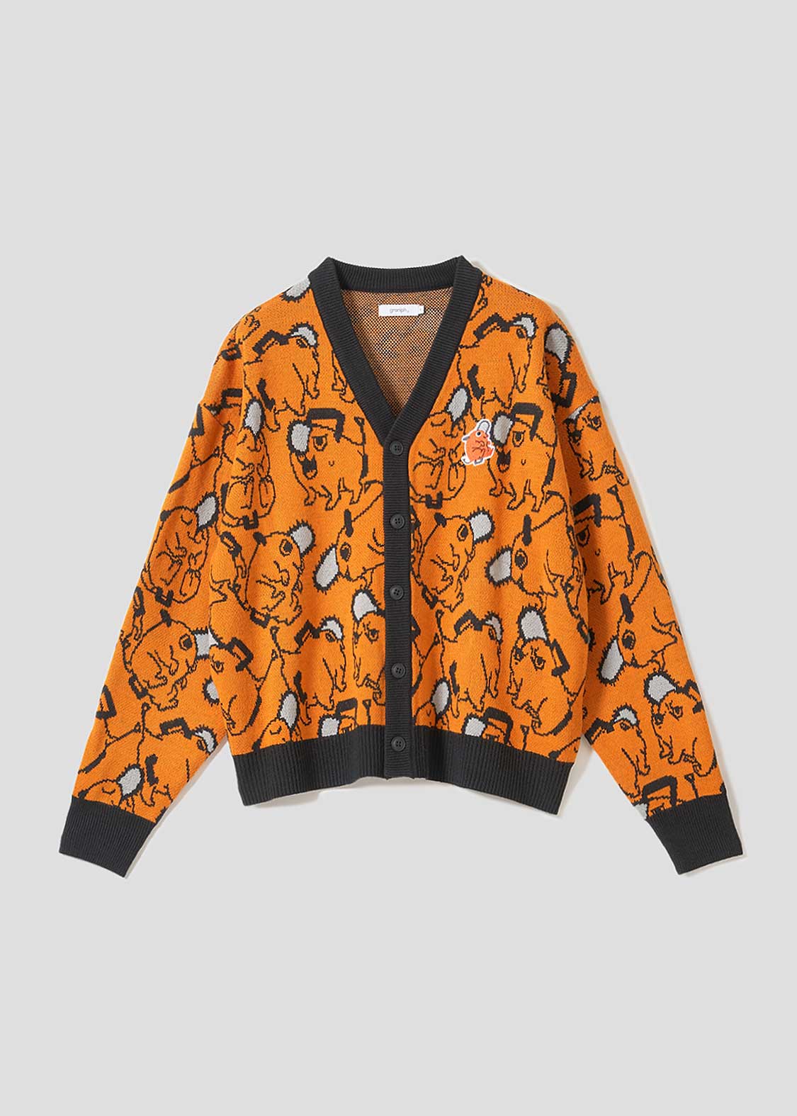 ポチタ パターン｜ジャカードカーディガン｜ユニセックス｜グラニフ