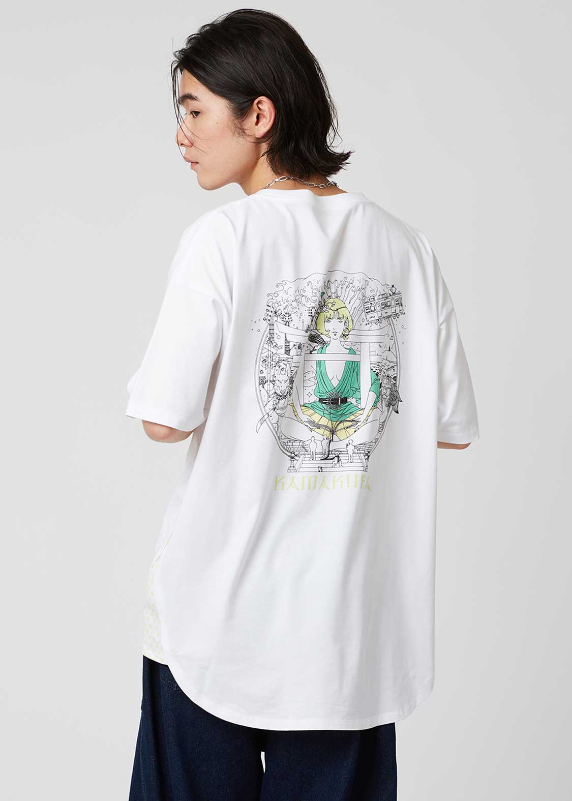 サーフ ブンガク カマクラ｜サイドガゼットTシャツ｜ユニセックス