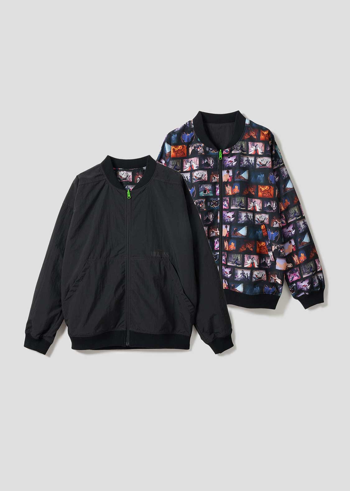 ヴィランズ シルエット｜リバーシブルブルゾン｜ユニセックス