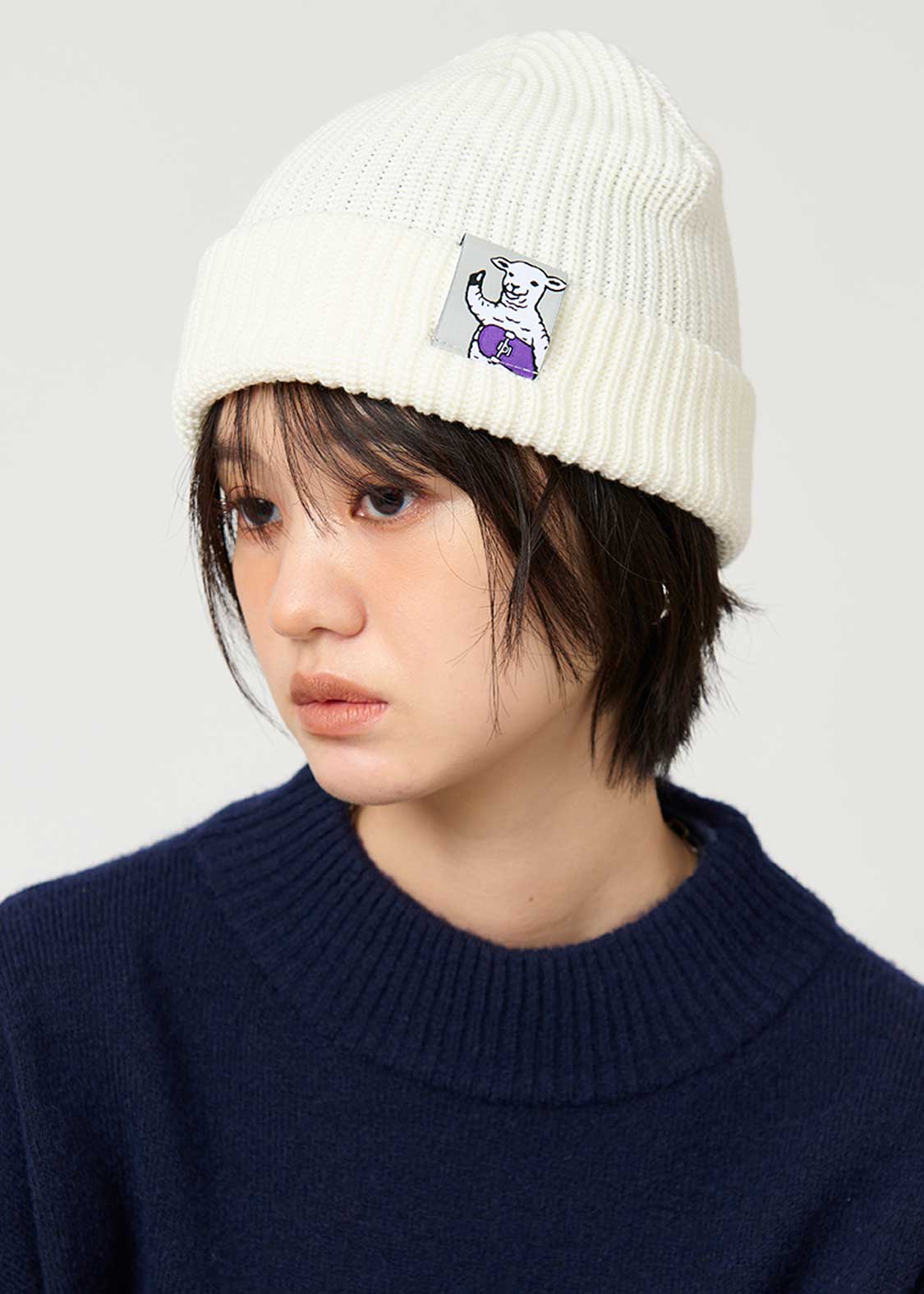 ラムチョップスケート｜ニットキャップ｜ユニセックス｜グラニフ