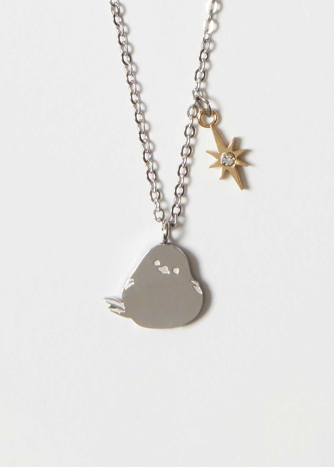 シマエナガ｜ステンレスネックレス｜ユニセックス｜グラニフ(graniph