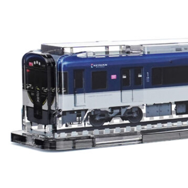 立体鉄道模型組立キット「3Dアクデン」シリーズ第3弾「京阪電車3000系