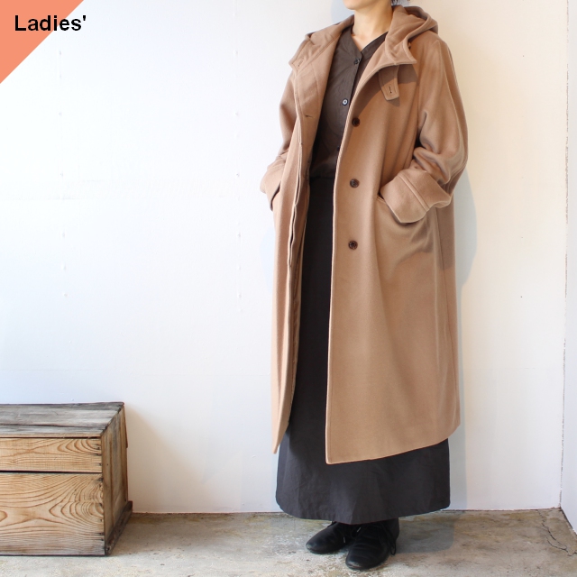 Hands of creation ビーバーメルトンフードコート 1050006 キャメル