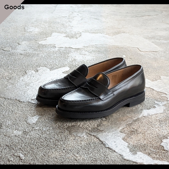 HARROGATE ペニーローファー SHOREDITCH （Black） - C.COUNTLY【シー