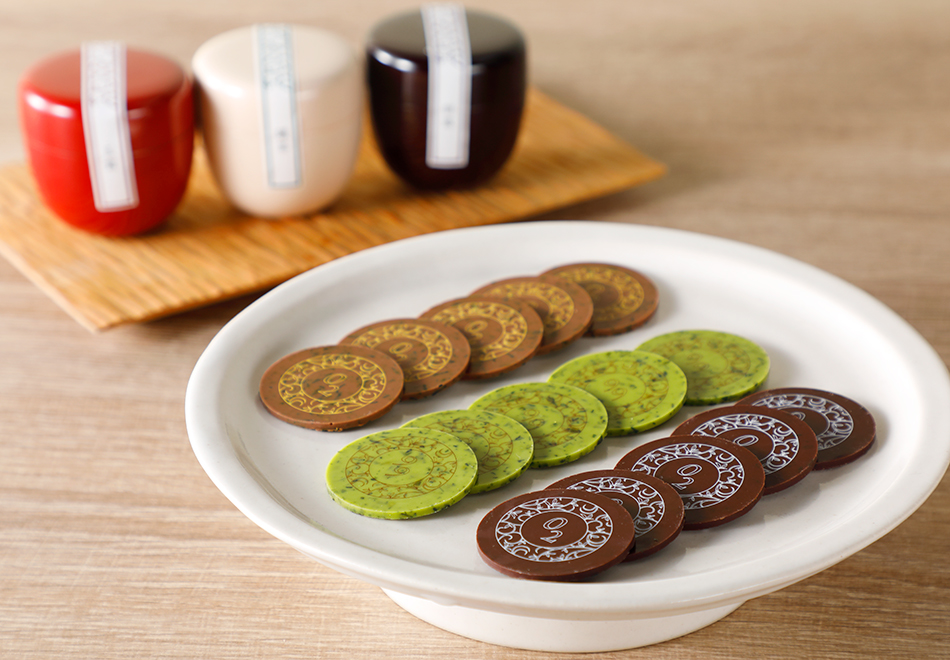 茶葉ショコラ桐箱セット｜theomurataの通販・お取り寄せなら【ぐるすぐり】