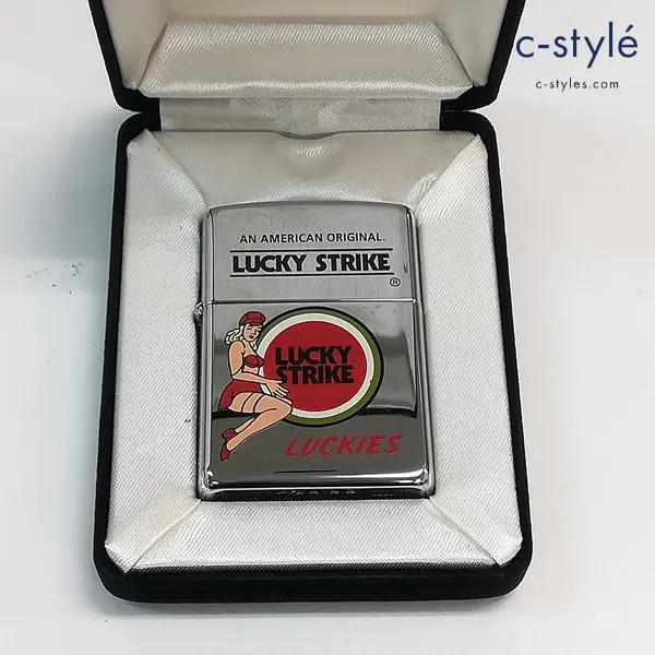 ZIPPO ジッポー LUCKY STRIKE ラッキーストライク ガールプリント