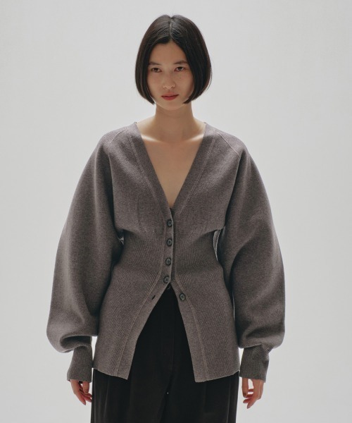 セール】Waistshape Knit Cardigan（カーディガン/ボレロ）｜TODAYFUL