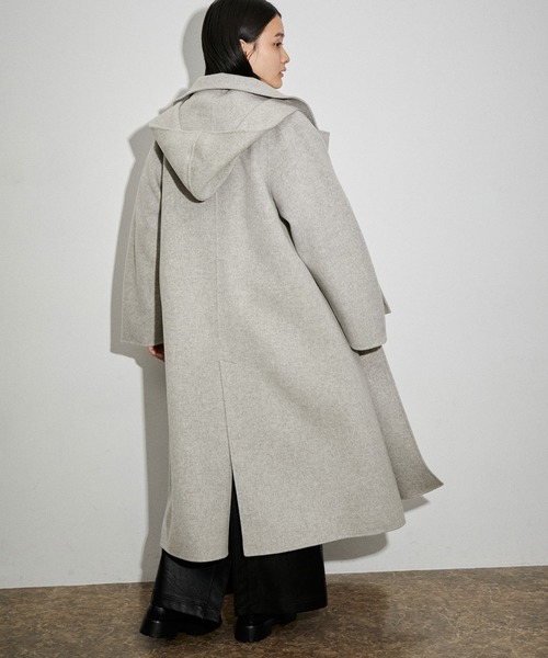 ADAM ET ROPE'（アダムエロペ）の「【2WAY】スタンドカラーフーデッド