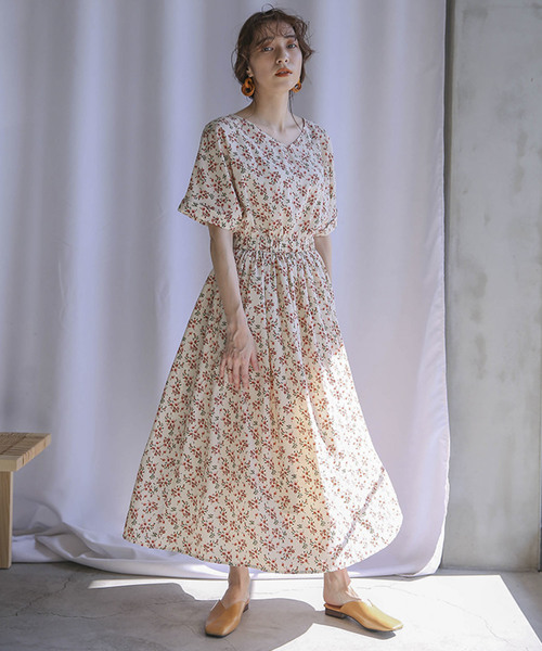 select MOCA（セレクトモカ）の「花柄ワンピース（ワンピース）」 - WEAR