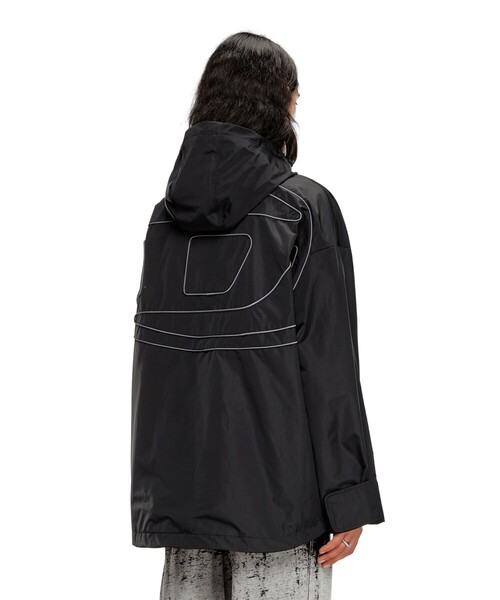 DIESEL（ディーゼル）の「メンズ ジャケット フーディー（ミリタリー