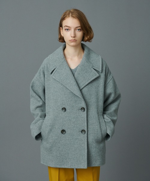 N.O.R.C（ノーク）の「Wフロントミドルコート（ピーコート）」 - WEAR