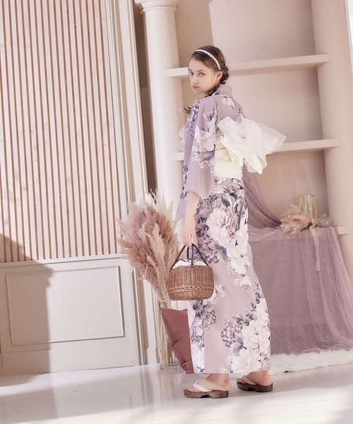 浴衣3点セット（浴衣・帯・下駄）（浴衣）｜sugar nine（シュガー