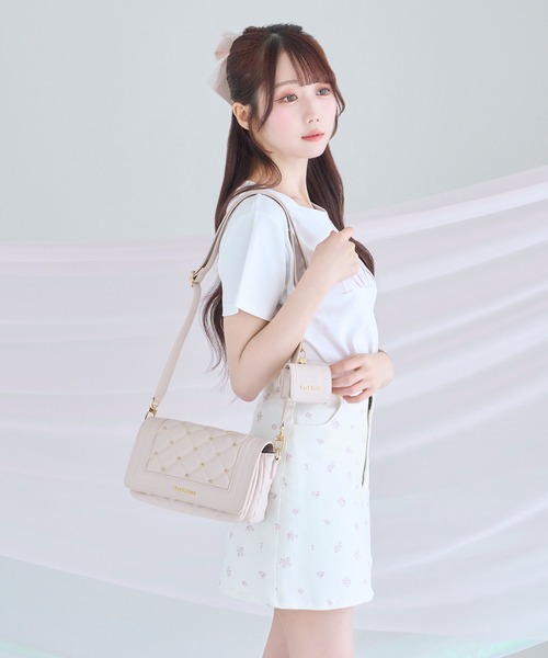 セール】Quilting cross shoulder bag（ショルダーバッグ）｜Rose Muse