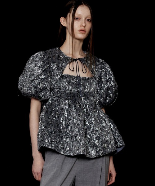 MAISON SPECIAL（メゾンスペシャル）の「Flower Jacquard Layering