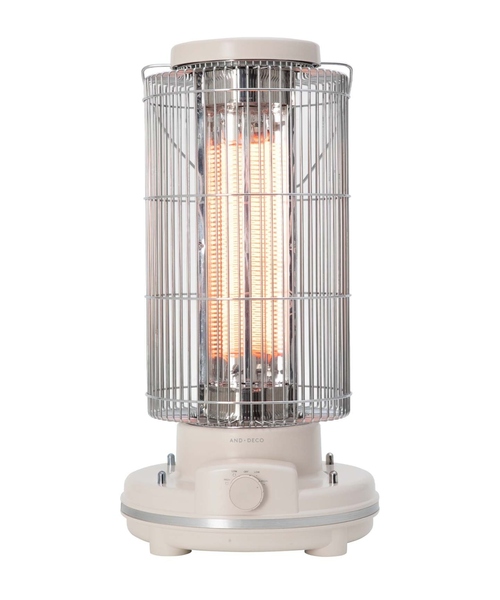 AND DECO/アンドデコ】CARBON HEATER レトロ カーボン ヒーター（生活