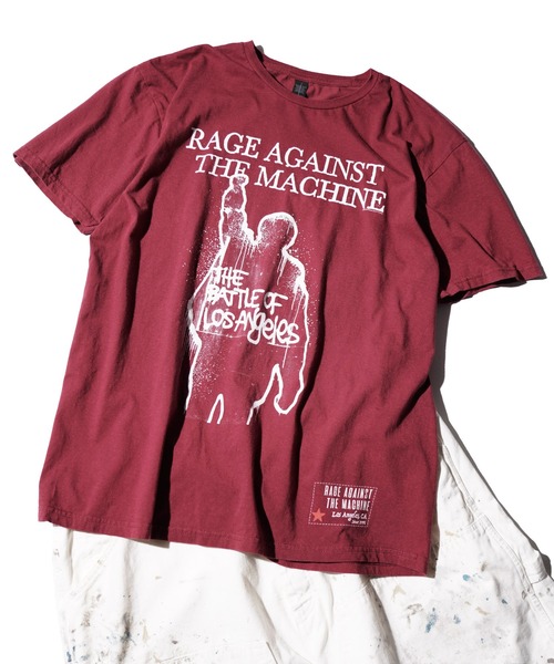 THRIFTY LOOK / スリフティールック 'RAGE AGAINST THE MACHINE' TEE