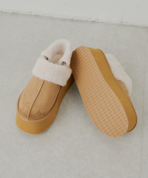 2way厚底ムートンサボ（その他シューズ）｜Chico（チコ）の