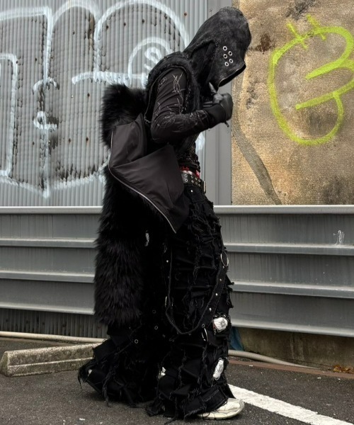 UNIZ（ユニズ）の「【UNIZ】BLACK MONSTER PANTS / 【ユニズ】ブラック