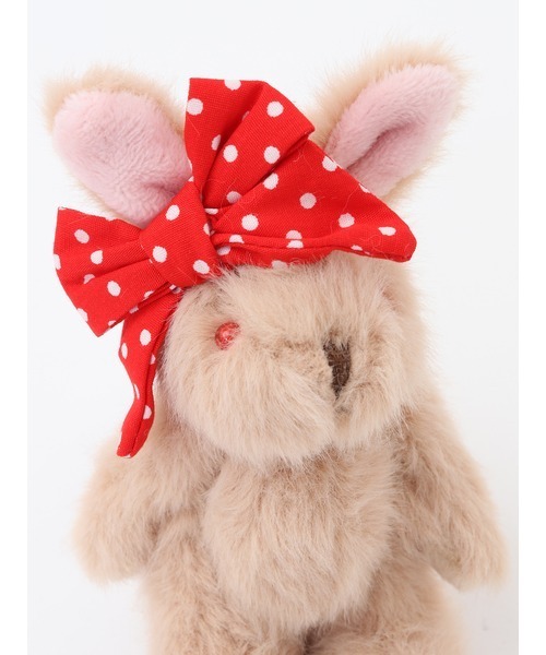 PINK HOUSE（ピンクハウス）の「うさぎぬいぐるみコサージュ（ブローチ