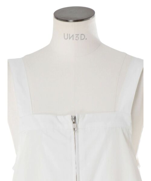 UN3D.（アンスリード）の「MA-1ディテールシャツキャミソール（シャツ