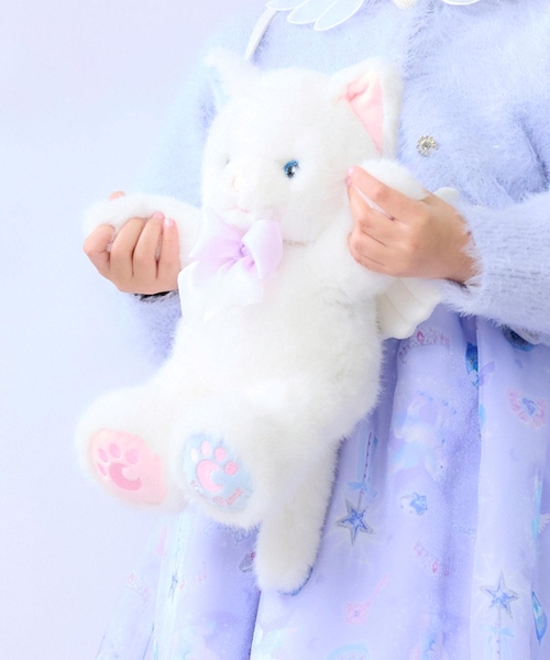 セール】ねこ・くま ぬいぐるみポシェット（ショルダーバッグ）｜mezzo