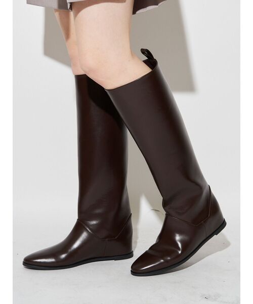 ELENDEEK（エレンディーク）の「インヒールロングブーツ（ブーツ