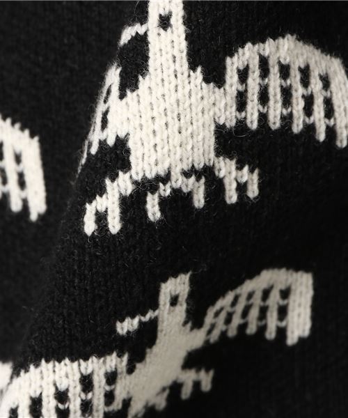 CALEE（キャリー）の「Eagle knit sweater（ニット/セーター）」 - WEAR