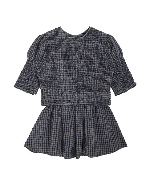 Ameri（アメリ）の「MEDI BUSTIER SET SHIRRING SHORT TOP（シャツ