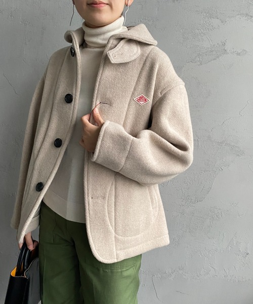 DANTON（ダントン）の「[DANTON/ダントン] ウールパイル 丸襟