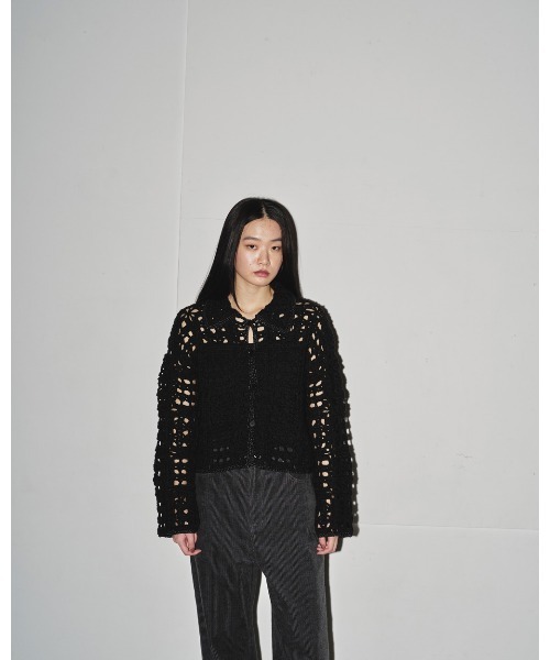 TODAYFUL（トゥデイフル）の「Crochet Knit Shirts（Tシャツ