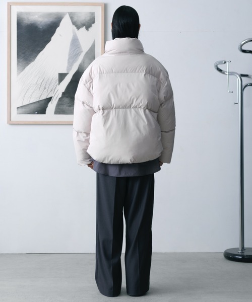 SINSS（シンス）の「Short puff jacket / ショートパフジャケット