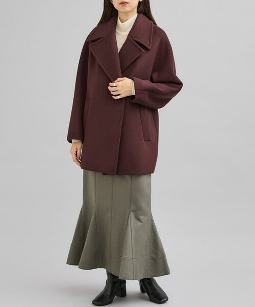 city（シティ）の「【CITY】スーパー140ビッグカラーショートコート