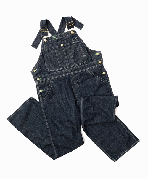 LOW-BACK DENIM OVER-ALL (O.WASH) ローバックデニムオーバーオール