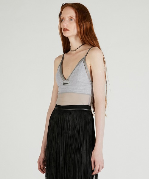 シアートリムキャミソール / Sheer Trim Camisole（キャミソール