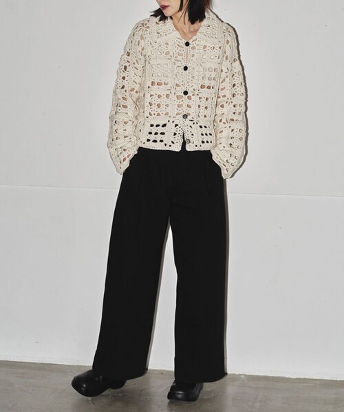 TODAYFUL（トゥデイフル）の「【TODAYFUL/トゥデイフル】Crochet Knit