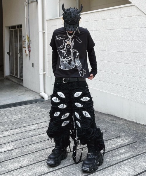 UNIZ】Demon Venom Cap / 【ユニズ】ツノ付きデニムキャップ（キャップ