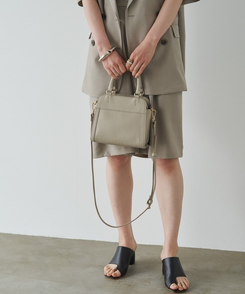 russet（ラシット）の「【Morandi】2Wayレザーボストンバッグ S (CE