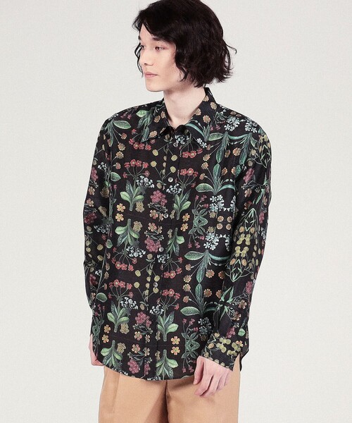 caban（キャバン）の「□CABaN シルク パレルモフラワープリント