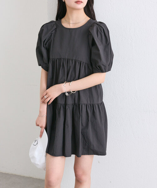 セール】ティアードミニワンピース（ワンピース）｜mystic