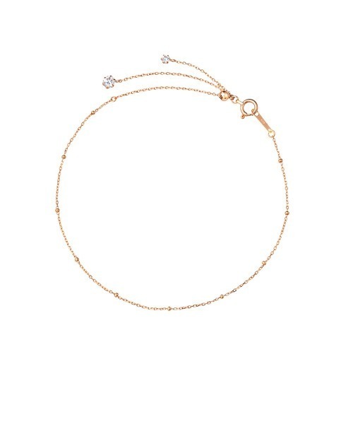 K10ピンクゴールド アンクレット（アンクレット）｜Canal 4℃（カナル