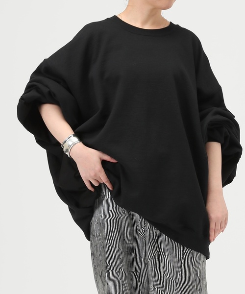 PRE_/プレ】ビッグスリーブスウェットプルオーバー（スウェット