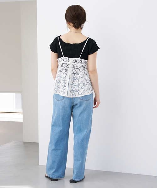 IENA（イエナ）の「レースショートキャミソール（キャミソール）」 - WEAR