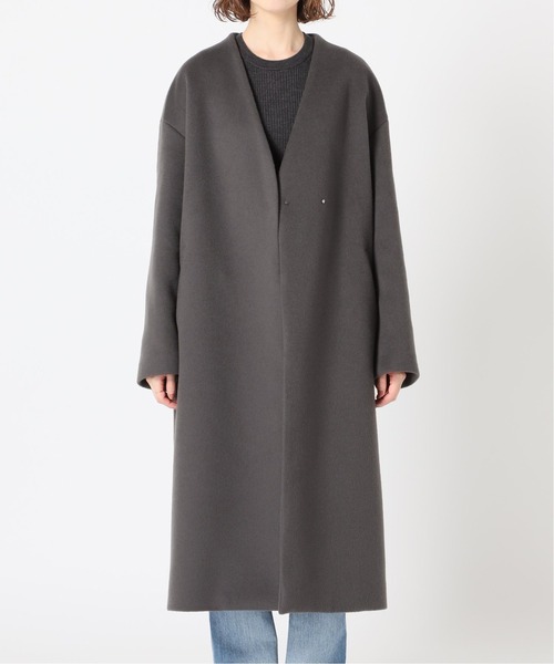 セール】MANTECO ノーカラーコート◇（ノーカラーコート）｜IENA