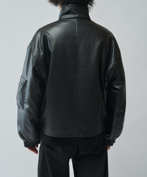 セール】【Neucon/ニューコン】レザーボリュームパッファースタンド