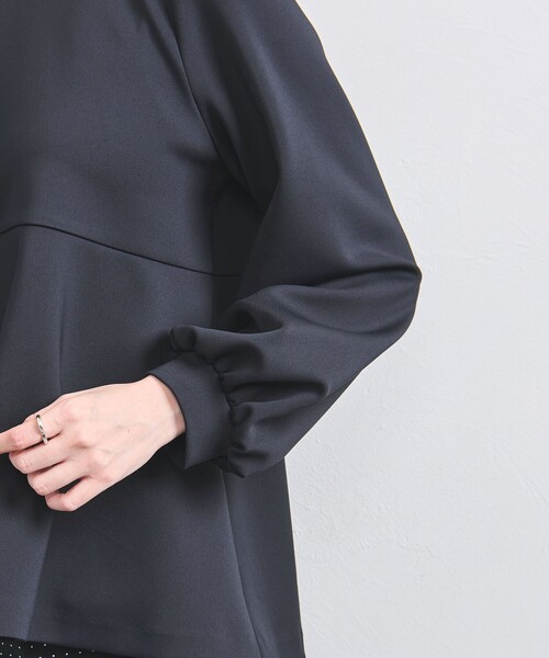 UNITED ARROWS（ユナイテッドアローズ）の「SPONGY ペプラム ブラウス