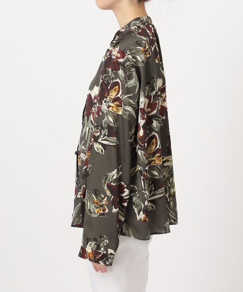 Noble（ノーブル）の「スモーキーフラワープリントシャツ（シャツ