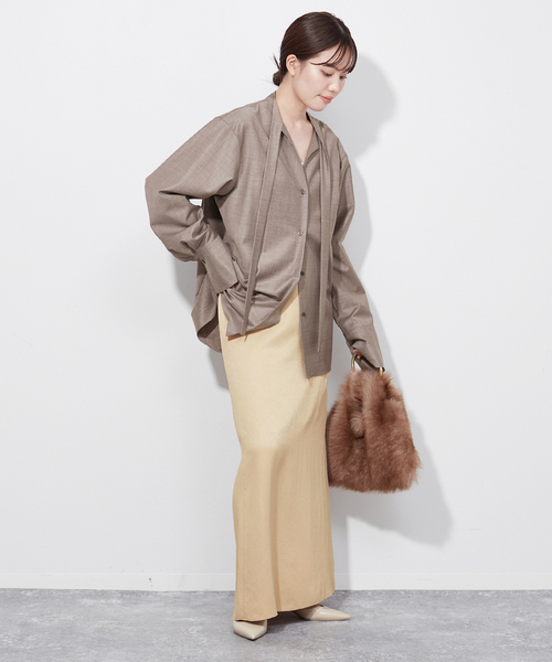 plage（プラージュ）の「【R'IAM】 Tie ブラウス（シャツ/ブラウス